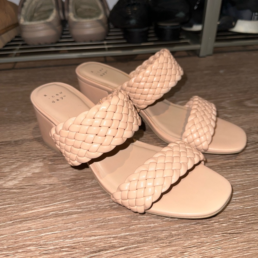Target A New Day Braided Strap Heels